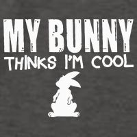 My Bunny Thinks IM Cool Rabbit Vector Backpack