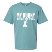 My Bunny Thinks IM Cool Rabbit Sueded Cloud Jersey T-Shirt