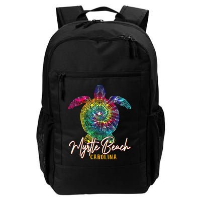 Myrtle Beach Tie Dye Sea Turtle Carolina Family Vacation Backpack