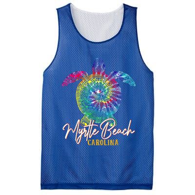 Myrtle Beach Tie Dye Sea Turtle Carolina Family Vacation Mesh Reversible Basketball Jersey Tank