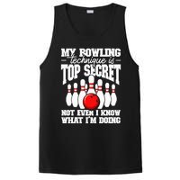 My Bowling Technique Is Top Secret Funny Bowling Bowler PosiCharge Competitor Tank