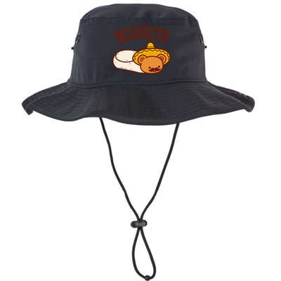 Mexican Bearrito Teddy Bear Burrito With Mustache Legacy Cool Fit Booney Bucket Hat