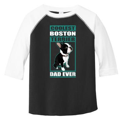 Men Boston Terrier Dad Dog Owner Boston Terrier Toddler Fine Jersey T-Shirt