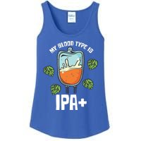 My Blood Type Is Ipa Funny Pale Ale Beer Lover Gift Ladies Essential Tank