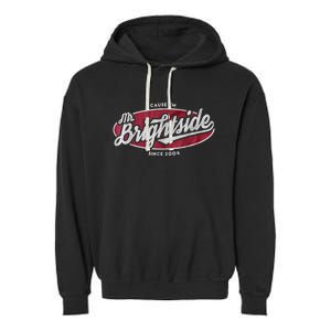 Mr. Brightside Tee Gift For Music Lovers Garment-Dyed Fleece Hoodie