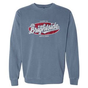 Mr. Brightside Tee Gift For Music Lovers Garment-Dyed Sweatshirt