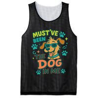 Mustve Been The Dog In Me Mesh Reversible Basketball Jersey Tank