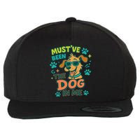 Mustve Been The Dog In Me Wool Snapback Cap