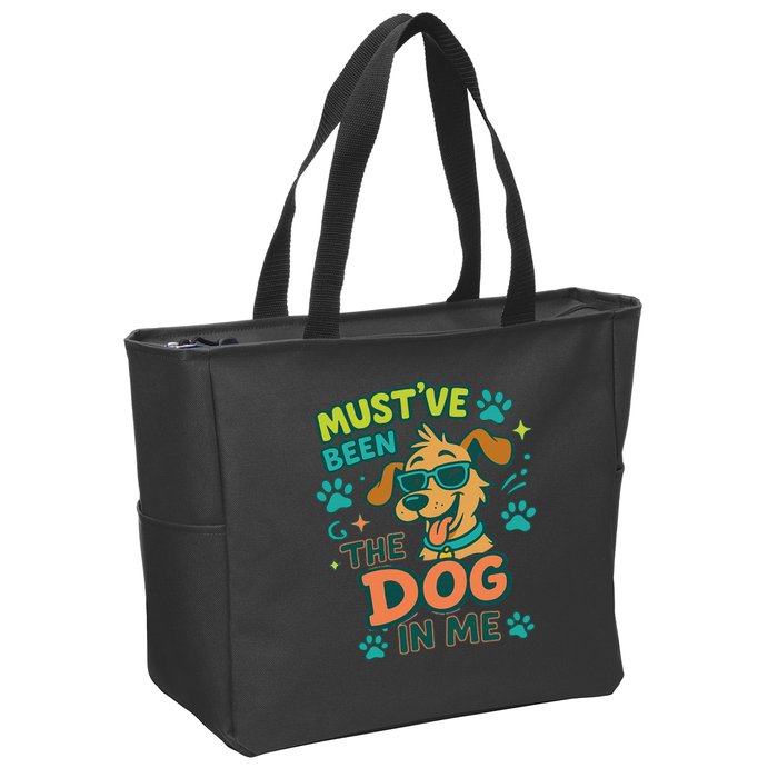 Mustve Been The Dog In Me Zip Tote Bag