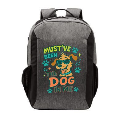Mustve Been The Dog In Me Vector Backpack