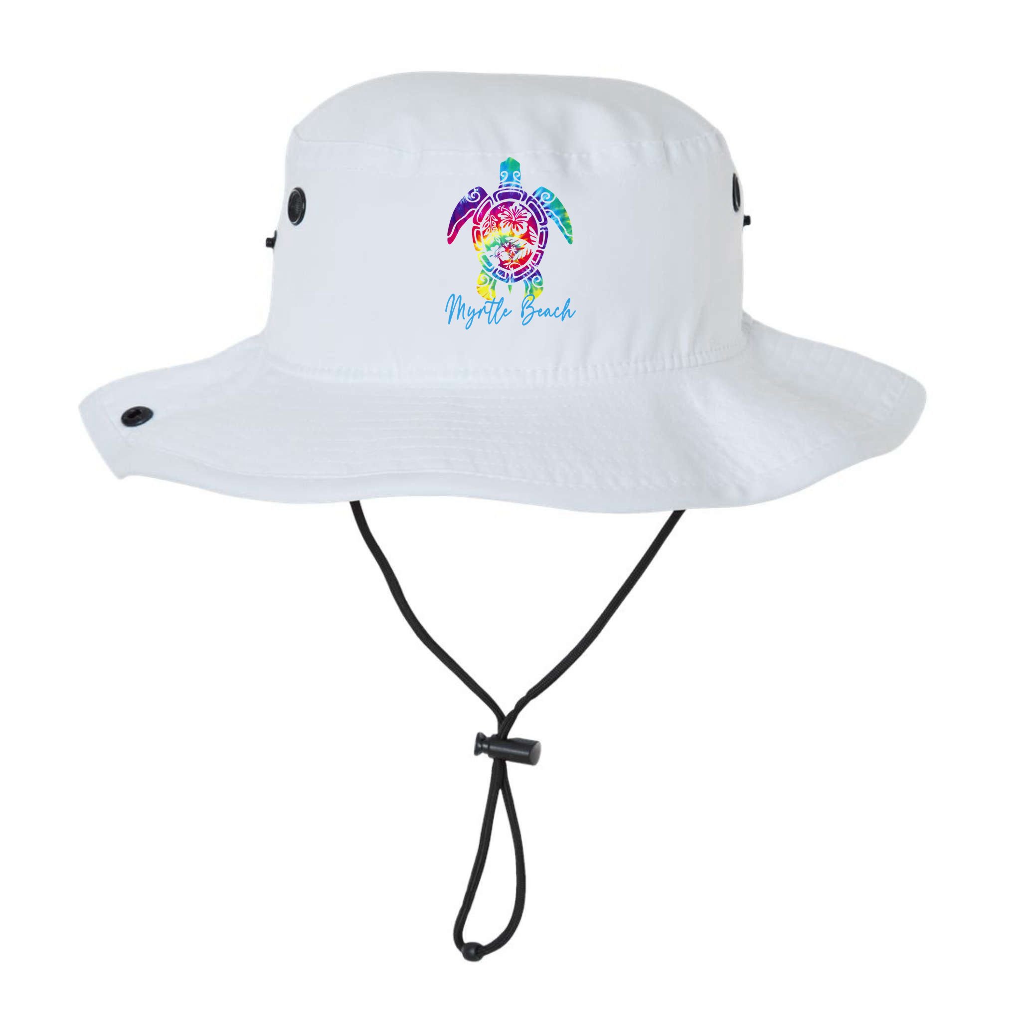 Myrtle Beach Tie Dye Sea Turtle Matching Family Vacation Bucket Hat