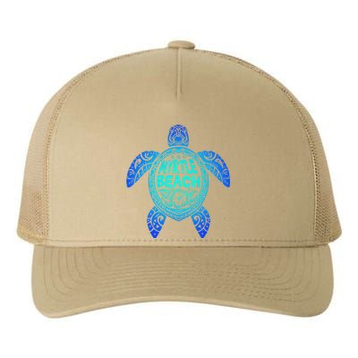 Myrtle Beach Tribal Sea Turtle South Carolina Vacation 2025 Yupoong Adult 5-Panel Trucker Hat