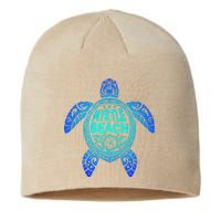 Myrtle Beach Tribal Sea Turtle South Carolina Vacation 2025 Sustainable Beanie