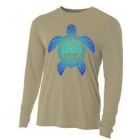 Myrtle Beach Tribal Sea Turtle South Carolina Vacation 2025 Cooling Performance Long Sleeve Crew