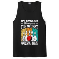 My Bowling Technique Is Top Secret Funny Bowling Bowler PosiCharge Competitor Tank