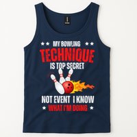 My Bowling Technique Is Top Secret Cool Bowling Design wo Tank Top