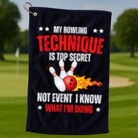 My Bowling Technique Is Top Secret Cool Bowling Design wo Golf Towel
