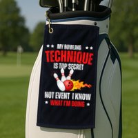 My Bowling Technique Is Top Secret Cool Bowling Design wo Golf Towel