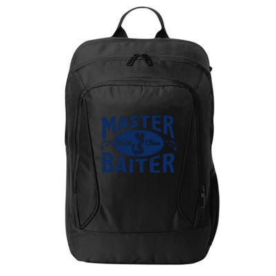 Master Baiter T Shirt Funny Fishing Saying T Shirt Offensive T Shirt Slogan City Backpack