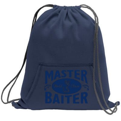 Master Baiter T Shirt Funny Fishing Saying T Shirt Offensive T Shirt Slogan Sweatshirt Cinch Pack Bag