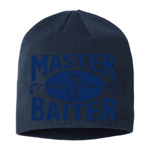 Master Baiter T Shirt Funny Fishing Saying T Shirt Offensive T Shirt Slogan Sustainable Beanie