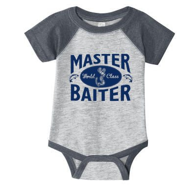 Master Baiter T Shirt Funny Fishing Saying T Shirt Offensive T Shirt Slogan Infant Baby Jersey Bodysuit