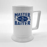 Master Baiter T Shirt Funny Fishing Saying T Shirt Offensive T Shirt Slogan Beer Stein