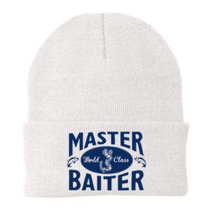 Master Baiter T Shirt Funny Fishing Saying T Shirt Offensive T Shirt Slogan Knit Cap Winter Beanie