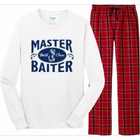 Master Baiter T Shirt Funny Fishing Saying T Shirt Offensive T Shirt Slogan Long Sleeve Pajama Set