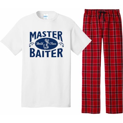 Master Baiter T Shirt Funny Fishing Saying T Shirt Offensive T Shirt Slogan Pajama Set