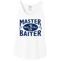 Master Baiter T Shirt Funny Fishing Saying T Shirt Offensive T Shirt Slogan Ladies Essential Tank