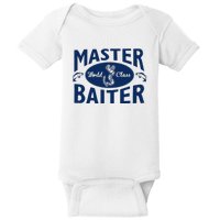 Master Baiter T Shirt Funny Fishing Saying T Shirt Offensive T Shirt Slogan Baby Bodysuit