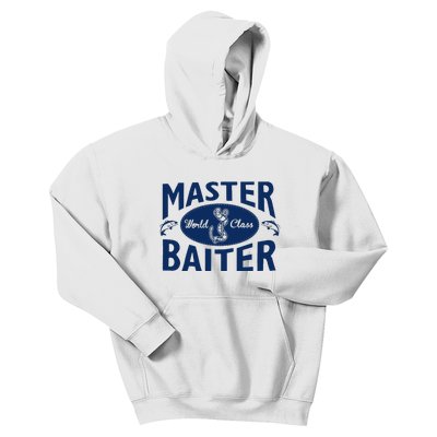 Master Baiter T Shirt Funny Fishing Saying T Shirt Offensive T Shirt Slogan Kids Hoodie