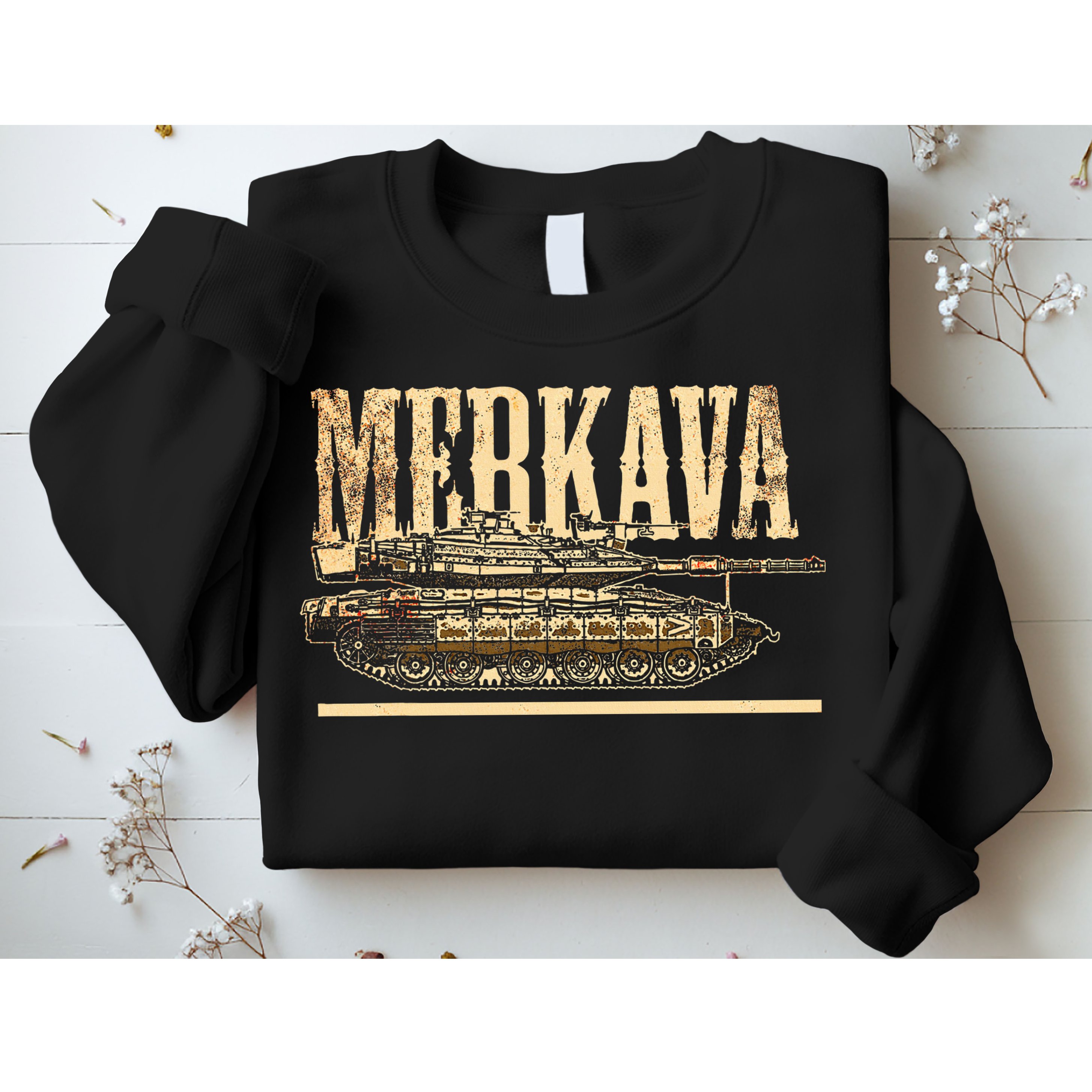 Merkava Battle Tank Israel Israeli Military Sweatshirt