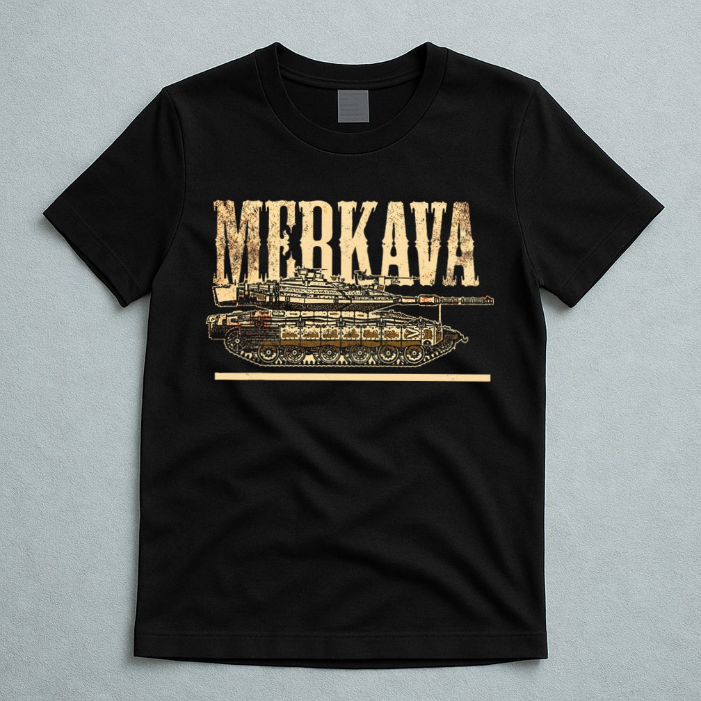 Merkava Battle Tank Israel Israeli Military T-Shirt