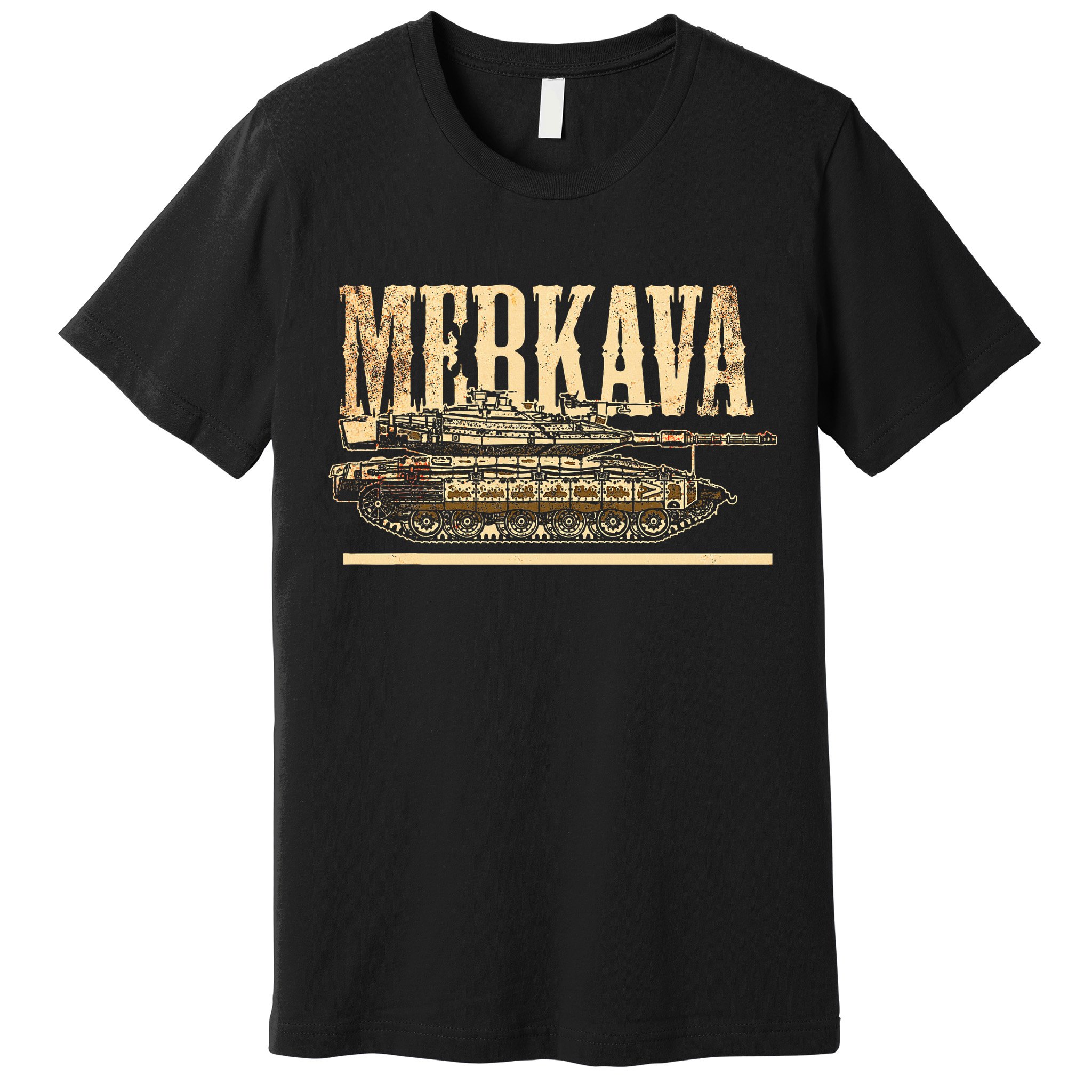 Merkava Battle Tank Israel Israeli Military Premium T-Shirt