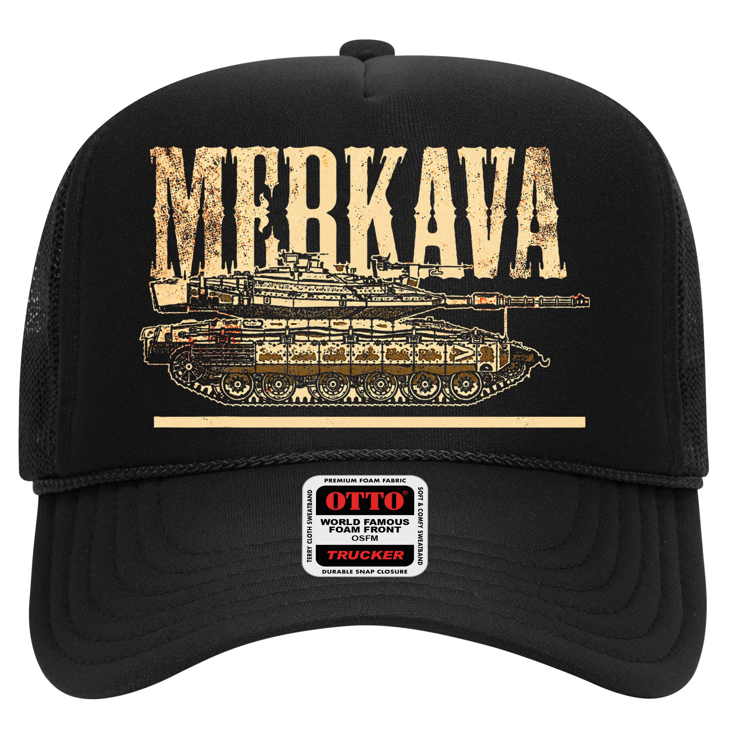 Merkava Battle Tank Israel Israeli Military Hat