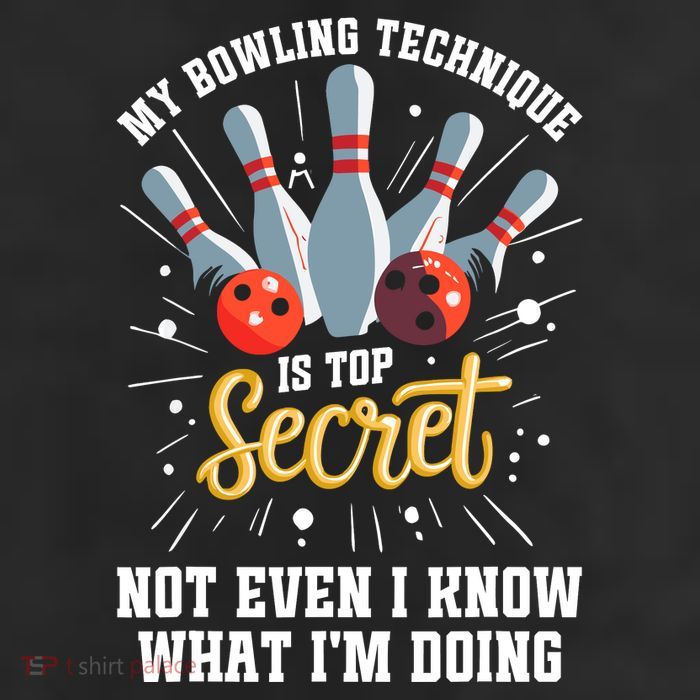 My Bowling Technique Is Top Secret Funny Bowling Bowler 11oz C Handle Ceramic Mug
