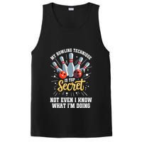 My Bowling Technique Is Top Secret Funny Bowling Bowler PosiCharge Competitor Tank