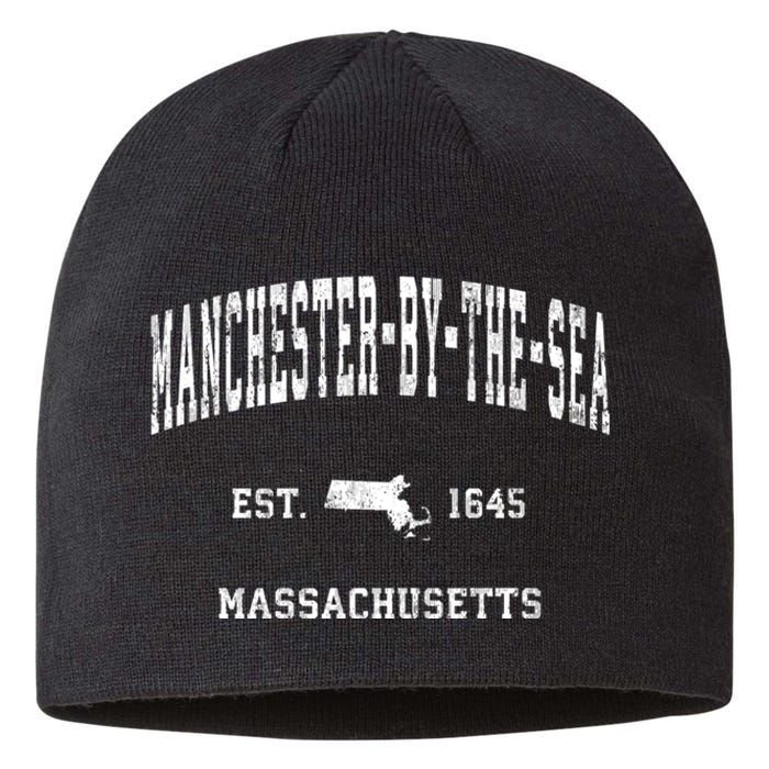 Manchester By The Sea Massachusetts Ma Vintage Athletic Sustainable Beanie