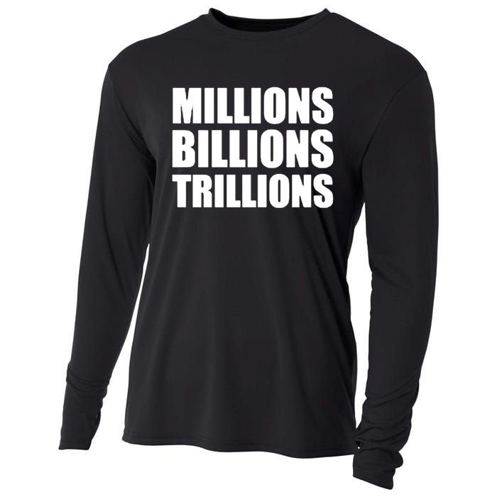 Millions Billions Trillions Cooling Performance Long Sleeve Crew