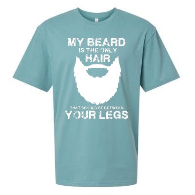 My Beard The Only Hair That Should Be Between YourLegs Sueded Cloud Jersey T-Shirt