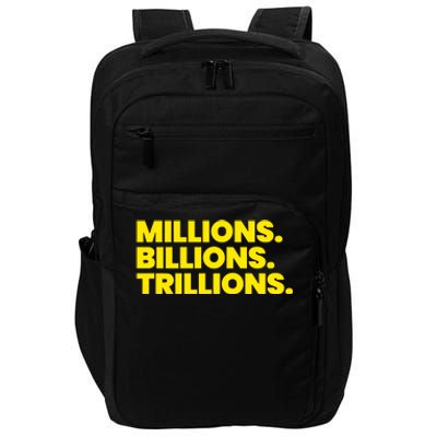 Millions Billions Trillions Impact Tech Backpack