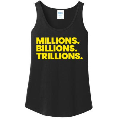 Millions Billions Trillions Ladies Essential Tank