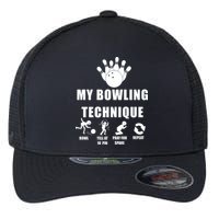 My Bowling Technique Flexfit Unipanel Trucker Cap