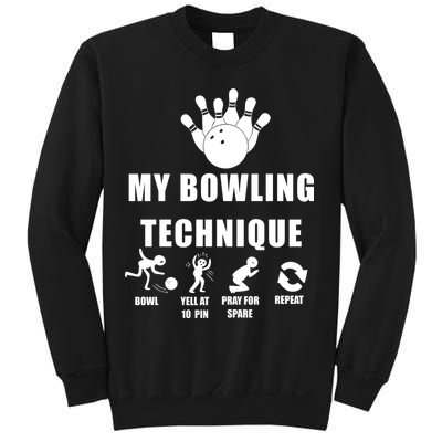 My Bowling Technique Sweatshirt