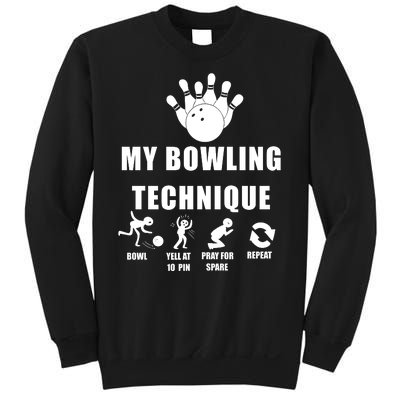 My Bowling Technique Sweatshirt