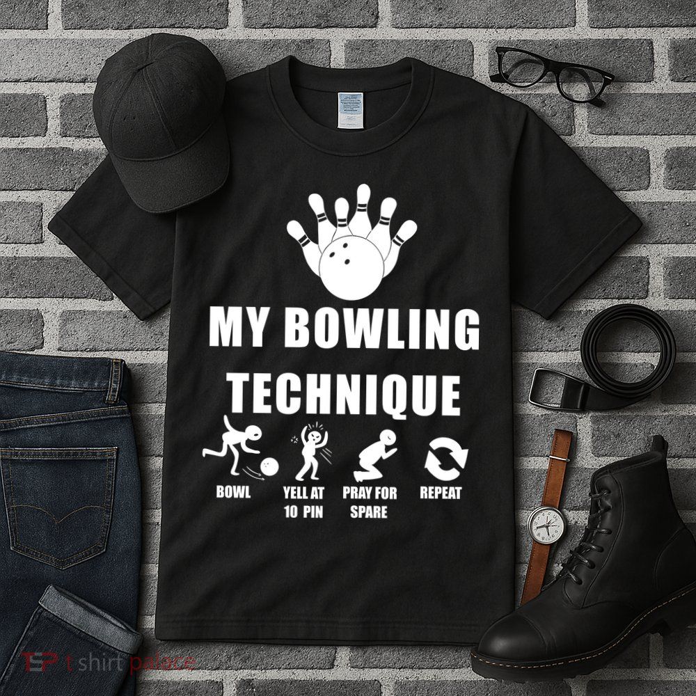 My Bowling Technique Tall T-Shirt