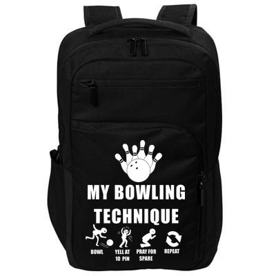 My Bowling Technique Impact Tech Backpack