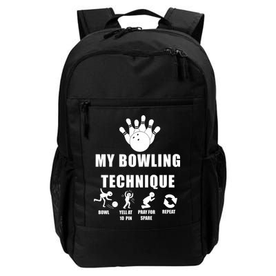 My Bowling Technique Backpack